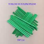 Tubicini in polipropilene lunghezza 95mm